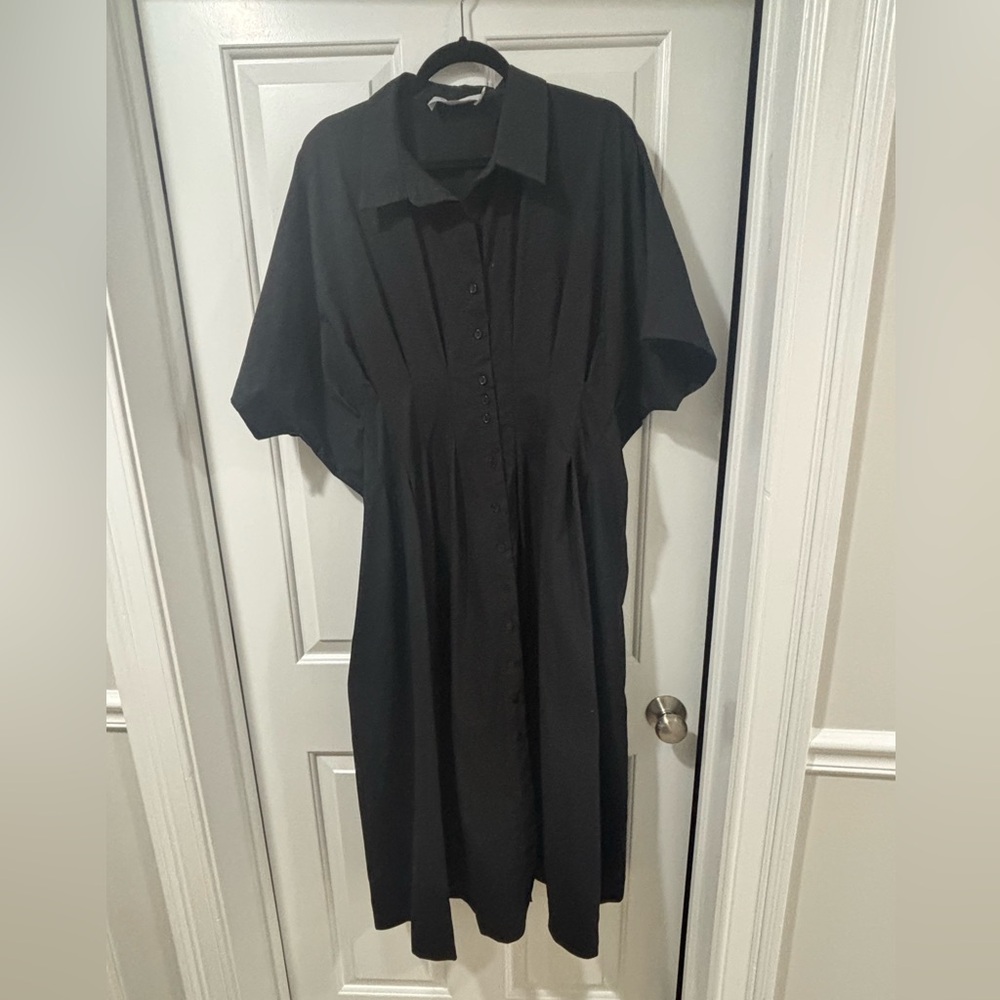 Anthropologie Tobie Black Dress
